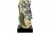 Tall, Amethyst Cluster With Stalactite Formation - Uruguay #121379-3